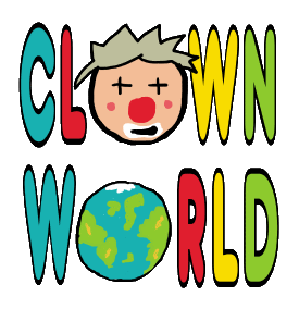 Clown World celebrates living in a circus where everything is back to front and upside down. The louder the music, the faster the carousel spins, the more they lie. The clowns are in charge and we must bow down obediently.  Features wording plus clown face and globe in hand drawn satire.