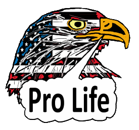 Pro Life Eagle features an eagle saying the words 
