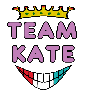 Support Kate, Princess Catherine, with this fun Team Kate message.