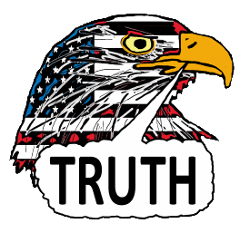  Truth Eagle shows an American eagle speaking the word 